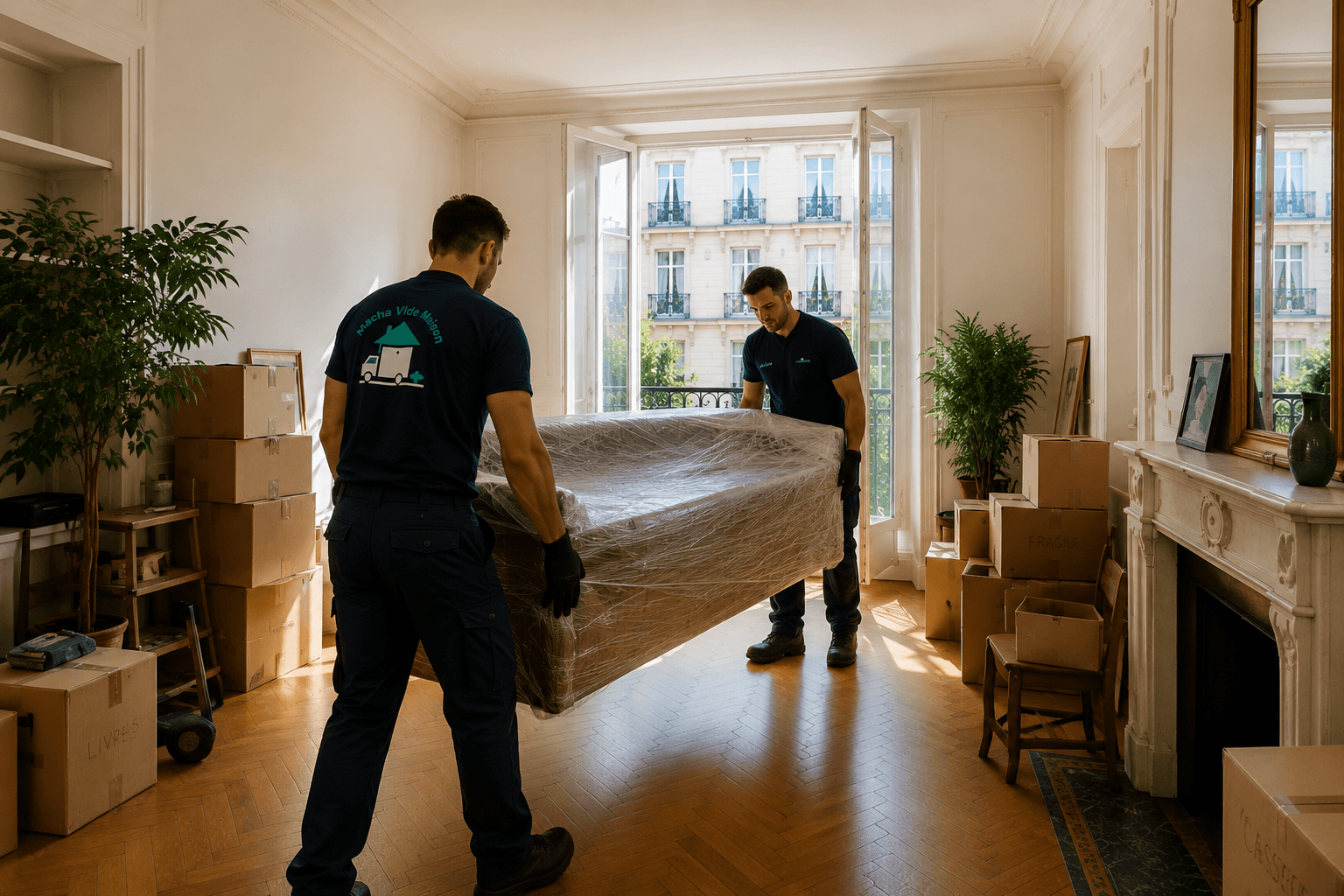 Pièce libérée après intervention