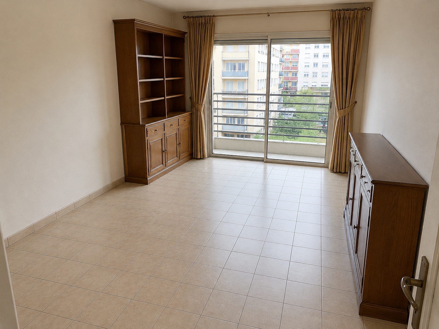 Appartement préparé pour une mise en vente après